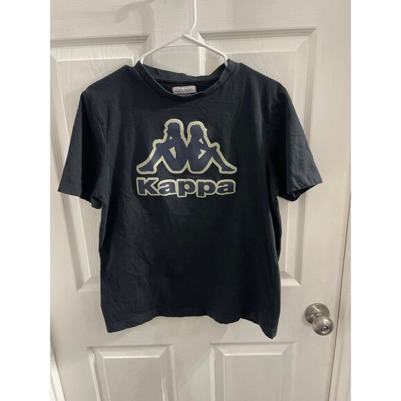 Kappa T-shirt Size M Black - Picture 1 of 6